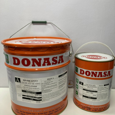 Sơn sàn bê tông Donasa /Floor coating Paint màu vàng DEF 6105 3L