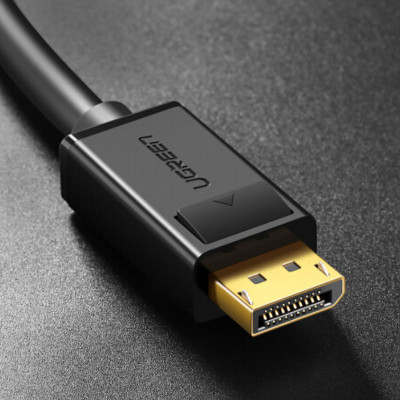 Dây cáp DisplayPort 2 đầu đực tốc độ 21.6Gbps dài 2M UGREEN DP102 10211 - Hàng Chính Hãng