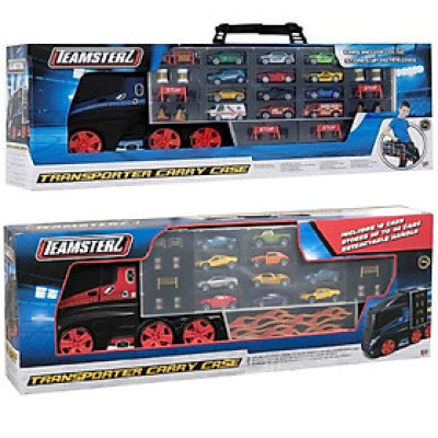 Đồ Chơi Teamsterz - 1416448 - Bộ Đồ Chơi Vận Chuyển 1 Bộ 10 Xe 
