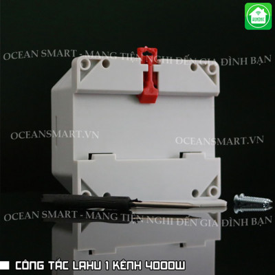 Công Tắc Wifi Lahu, Công Tắc Thông Minh Hẹn Giờ Không Cần Internet RTC HUNONIC, Công Suất Lên Đến 4000W - LAHU
