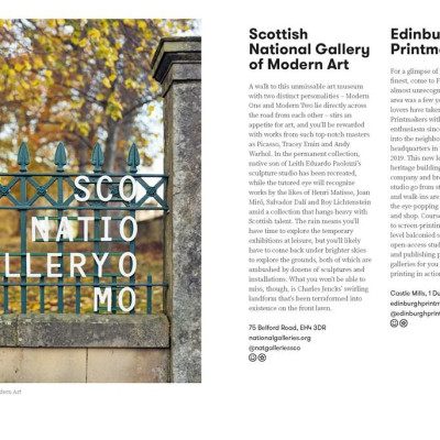 Sách - Rainy Day Edinburgh A Practical Guide : 100 Places to Keep Dry by Mike MacEacheran (UK edition, Paperback)