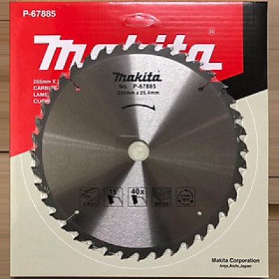 Lưỡi Cưa Hợp Kim Makita P-67885 (255 x 25.4 x 40T)