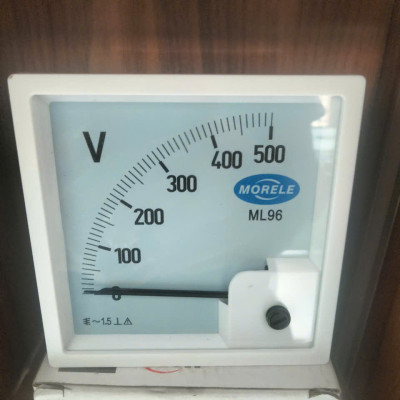 Đồng hồ đo điện áp BE-96-500V 96x96mm lắp tủ điện