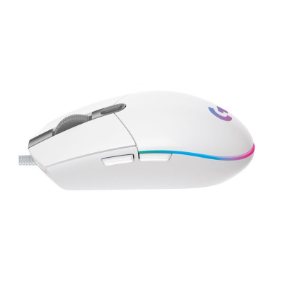 Chuột chơi game có dây LOGITECH G102 GEN2 RGB White- Hàng Chính Hãng