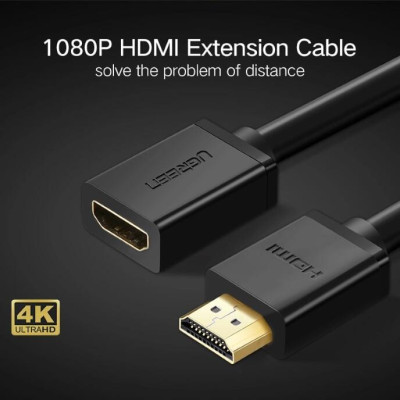 Ugreen UG10146HD107TK 5M màu Đen Cáp tín hiệu HDMI nối dài hỗ trợ 4K x 2K - HÀNG CHÍNH HÃNG