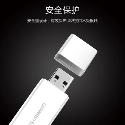 Ugreen UG40753CM104TK Màu Trắng Đầu đọc thẻ nhớ USB 3.0 sang SD TF cao cấp - HÀNG CHÍNH HÃNG