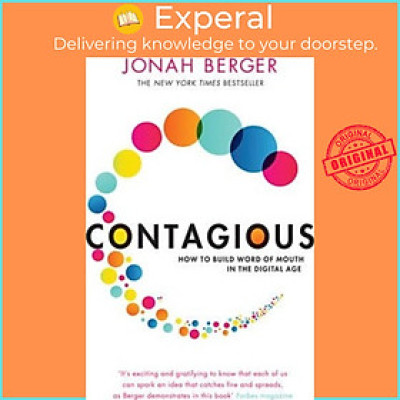 Sách - Contagious: How to Build Word of Mouth in the Digital Age by Jonah Berger (UK edition, paperback)