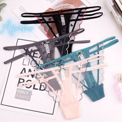 Sét 10 Quần Lót Nữ Lọt Khe Phối Ren Thoáng Mát, Gợi Cảm Azuno AL2373( Trộn màu)