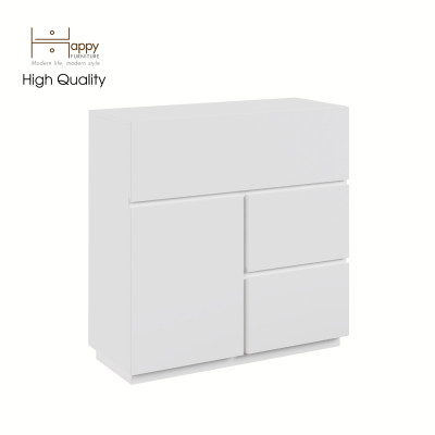 [Happy Home Furniture] MACRO, Tủ đựng đồ 1 cánh mở - 3 ngăn kéo , 100cm x 40cm x100cm ( DxRxC), THK_041