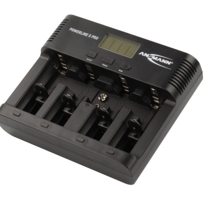 Bộ  sạc pin POWERLINE 5 Pro ANSMANN - Hàng Nhập Khẩu