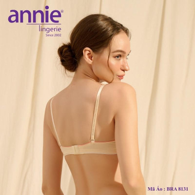 Áo Ngực Cao Cấp Tạo Dáng Ngực annie bra 8131 mút vừa, trơn, ôm ngực vải lót cotton thấm hút tốt thoáng mát mặc thoải mái
