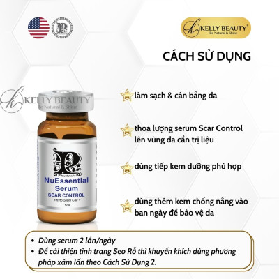 Tế Bào Gốc Mibiti Prudente Scar Control – Làm Đầy Sẹo Rỗ, Phục Hồi Da Mỏng Yếu | Kelly Beauty