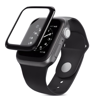 Dán Film cường lực Full 3D dành cho Apple Watch Series 10 42mm / 46mm hiệu WIWU iVista Chống va đập, vát cạnh 2.5D, hạn chế vân tay - hàng nhập khẩu