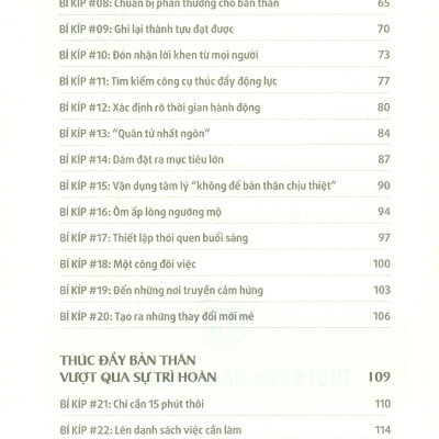 Tạo Thói Quen Nhỏ Dựng Cuộc Đời Lớn - 65 Bí Kíp Hình Thành Thói Quen Để Tạo Dựng Cuộc Đời Lý Tưởng