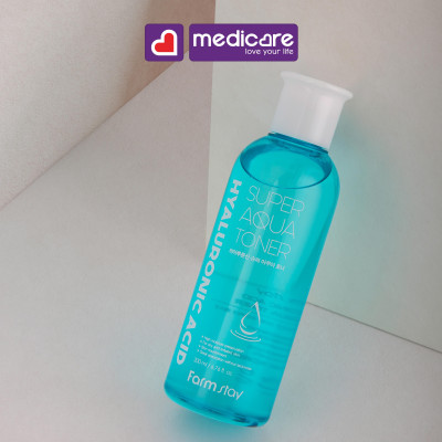 0133423 Nước Cân Bằng FARMSTAY Hyaluronic Acid Cấp Ẩm 200ml