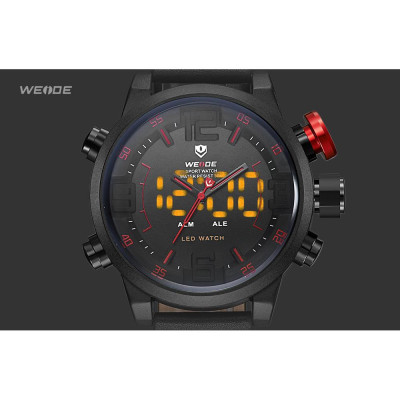 Đồng hồ WEIDE WH5210 màn hình kép,đèn nền LED chống nước