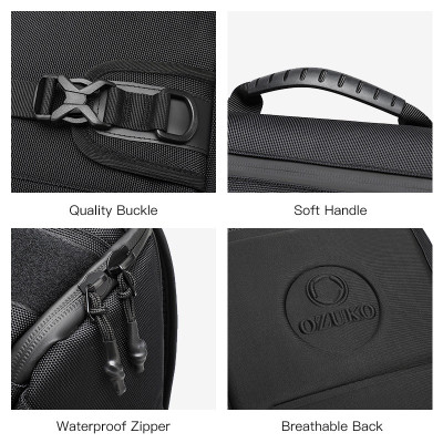 Balo OZUKO Đa Năng Chống Thấm Nước Cỡ Lớn Tiện Dụng Cho Nam