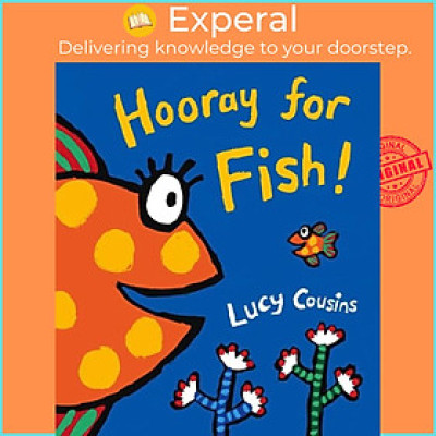 Sách - Hooray for Fish! by Lucy Cousins (UK edition, boardbook)