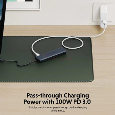 Cổng chuyển đổi HyperDrive Next 7-in-1 USB-C for Pro-grade Productivity HD4003GL - Hàng chính hãng