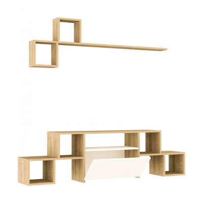 Kệ tivi gỗ công nghiệp cho phòng ngủ SMLIFE Topline