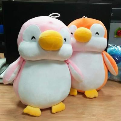 Gấu Bông Chim Cánh Cụt Siêu Mềm Mịn Dễ Thương Cho Bé (20cm--->45cm) Vải Miniso 4 Chiều Co Giãn Êm Ái, Hàng Cao Cấp An Toàn Cho Trẻ Nhỏ