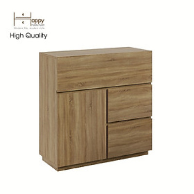 [Happy Home Furniture] MACRO, Tủ đựng đồ 1 cánh mở - 3 ngăn kéo , 100cm x 40cm x100cm ( DxRxC), THK_041
