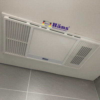 Quạt sưởi đa năng lắp đặt âm trần 4 trong 1 Hans HA-2 - Hàng Chính Hãng