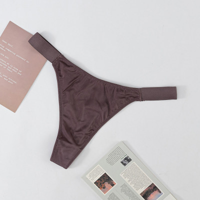 Combo 5 quần lót liền mạch lụa băng gợi cảm mới cho nữ cạp thấp thể thao yoga vô hình cho nữ Q8255
