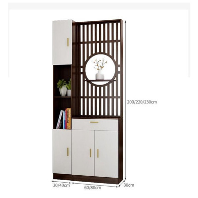 Vách ngăn phòng khách nhà bếp, Tủ kệ vách ngăn phòng 3VTK03A - Nội thất lắp ráp Viễn Đông ADV