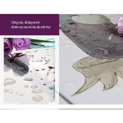 Tranh Canvas văn phòng Tạo động lực Nhiều mẫu lựa chọn năm  2020, vải canvas khung gỗ 