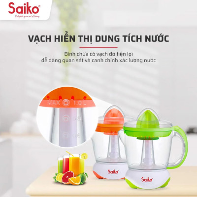 Máy Vắt Cam Saiko CJ-110 - Màu Ngẫu Nhiên - Hàng Chính Hãng