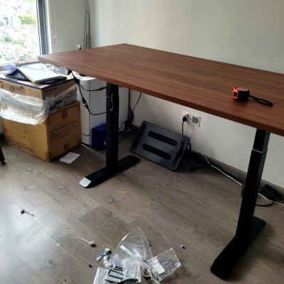 Bàn nâng hạ 1 motor 2 phân đoạn MAH-D12 Mặt bàn MDF dày 25mm