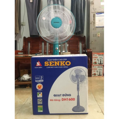 QUẠT ĐỨNG HẸN GIỜ SENKO DH1600 hàng chính hãng (Màu sắc ngẫu nhiên)