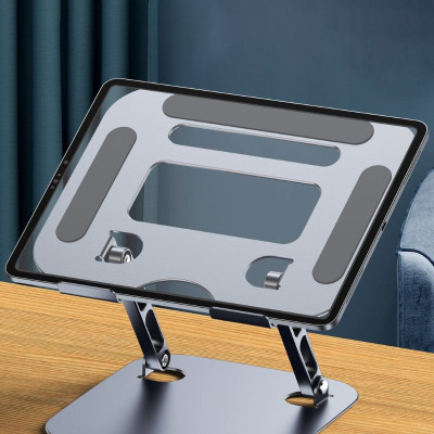 Giá đỡ Choetech H061 Máy tính bảng, Lap top, Mac-book có thể gấp gọn và điều chỉnh độ cao  (hàng chính hãng)