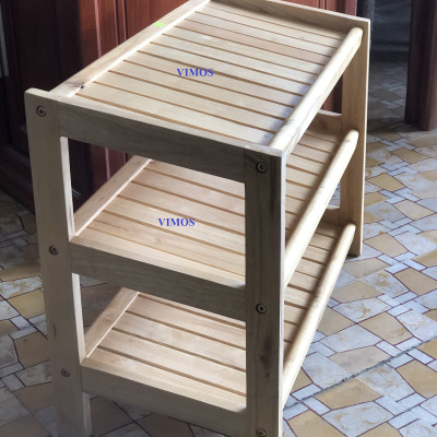 Kệ giày dép gỗ tự nhiên VIMOS ( đủ các size )
