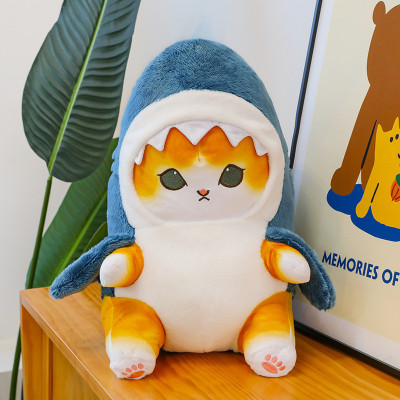 Gấu bông mèo cosplay cá mập, cá mập mèo dễ thương siêu cute cho bé (20cm--->50cm) hàng xịn cao cấp an toàn cho trẻ nhỏ