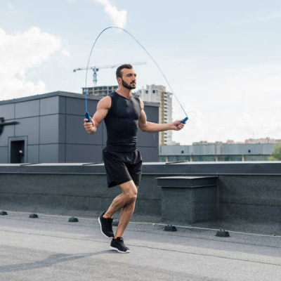 [Loại Tốt – Lõi Thép] Dây nhảy thể dục có thể điều chỉnh dây, Dây nhảy lõi thép, không bị rối dùng để tập thể dục độ dài 2.9m, hỗ trợ giảm cân – Chính hãng Amalife