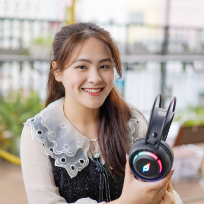 Tai nghe chơi game có dây E-Dra EH404 Led Rgb - Hàng chính hãng