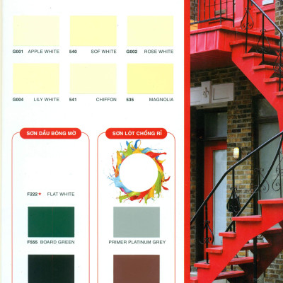 Sơn dầu Galant màu Chiffon 541_ 0.8L