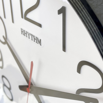 Đồng hồ Rhythm CMG495NR02 Kt 36.0 x 4.4cm, 855g Vỏ nhựa. dùng PIN