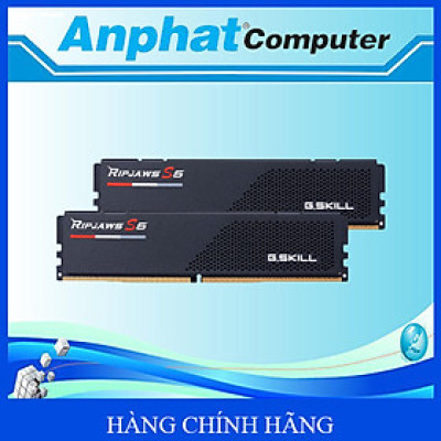 Bộ nhớ RAM PC G.Skill Ripjaws S5 DDR5 32GB (16GBx2) 6000MHz (F5-6000J3636F16GX2-RS5K) - Hàng Chính Hãng