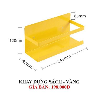 Khay đựng sách, dụng cụ văn phòng, dụng cụ bếp Dola Home kim loại cao cấp - Phụ kiện bảng Pegboard