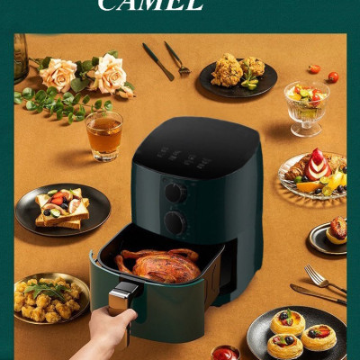 Nồi Chiên Không Dầu ABG Dung Tích 5L Công Suất Lớn 1350W Thiết Kế Sang Trọng, Chất Lượng, An Toàn Khi Sử Dụng, Bảo Vệ Sức Khỏe Cho Bạn Và Gia Đình – Hàng Chính Hãng