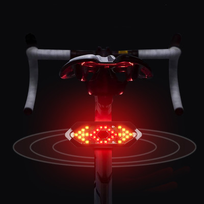 Đèn Báo Xi Nhan Rẽ Trái Phải Gắn Đuôi Cho Xe Đạp Với LED SMD Cao Cấp Và Remote Điều Khiển Từ Xa Không Dây Sạc USB Chống Nước Mai Lee
