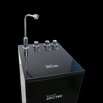 Máy lọc nước nóng  lạnh, 7 lõi lọc hàng chính hãng Karofi Livotec 611, Màng RO 100GDP Hàn Quốc