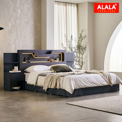 Giường ngủ ALALA1206 + 3 hộc kéo / Miễn phí vận chuyển và lắp đặt/ Đổi trả 30 ngày/ Sản phẩm được bảo hành 5 năm từ thương hiệu ALALA/ Chịu lực 700kg 
