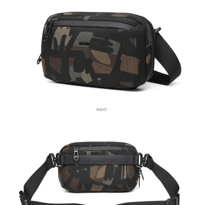 Túi Đeo Chéo OZUKO Chống Nước Trọng Lượng Nhẹ Cho Nam