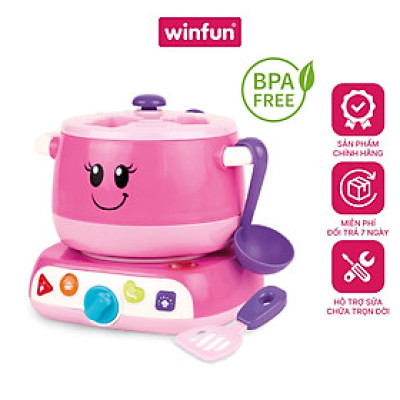 Đồ chơi nấu ăn Winfun 3-in-1 có đèn nhạc 0762 