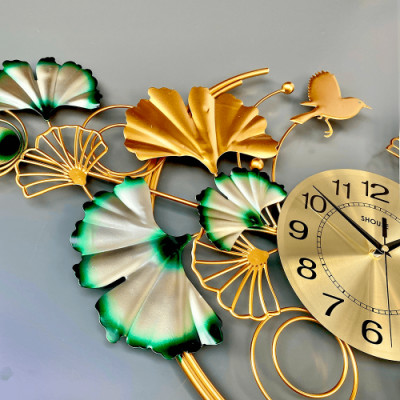 Đồng Hồ Treo Tường trang trí Decor DC132 quartz phù hợp cho phòng khách cỡ lớn quà tặng tân gia nhà mới