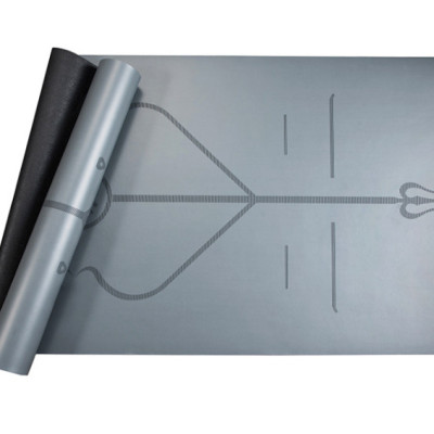 Thảm Yoga Cao Su Định Tuyến PU (Tặng kèm Túi đựng Thảm Và Dây Buộc Thảm)